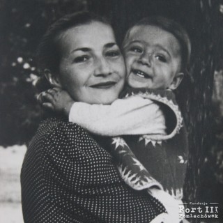 Alicja z synem Markiem